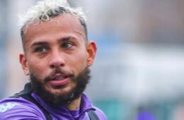 Duván Vergara, delantero colombiano que milita en Racing de Argentina.