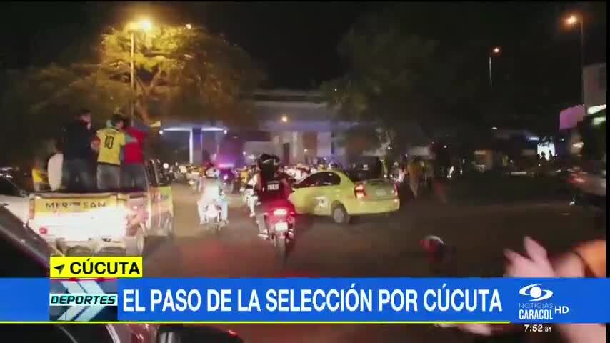 La frontera se pintó de ‘tricolor’: así fue el regreso de la Selección Colombia