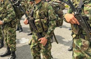 Refuerzan operaciones militares contra las disidencias de las FARC en zona rural de Argelia, 