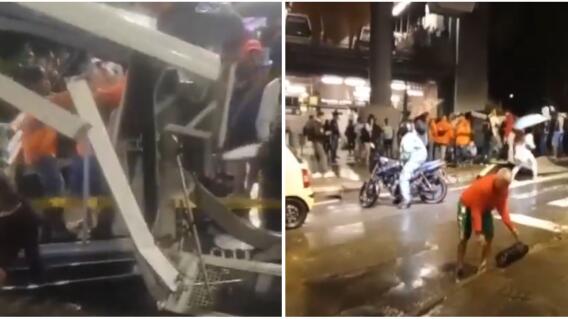 Metrocable en Medellín: se conocen videos del accidente en la Línea K