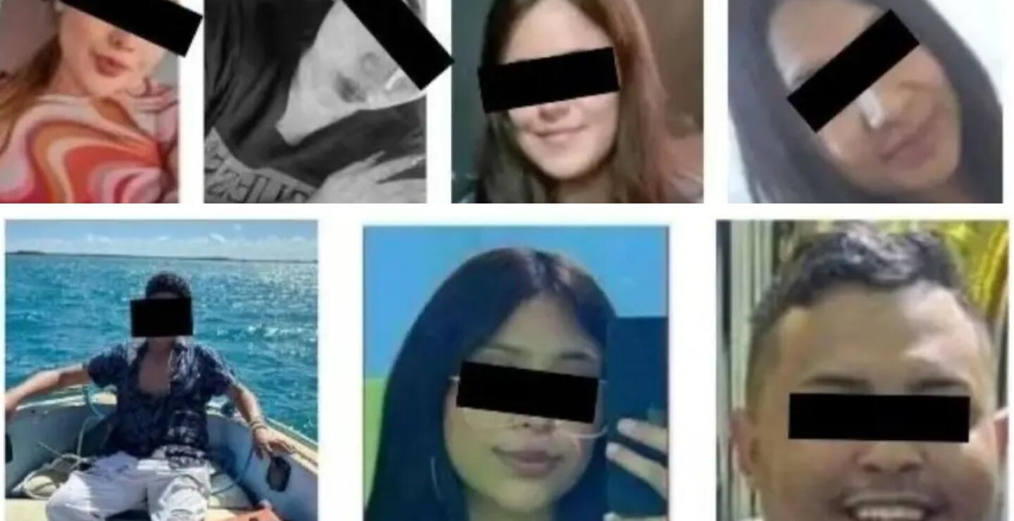 Jóvenes estudiantes que aparecieron sin vida en México. 