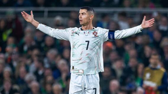Cristiano Ronaldo no podrá jugar con Portugal frente a Armenia por estar expulsado. 