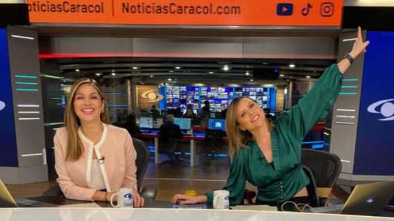 Presentadora de Noticias Caracol regresó al set tras meses de ausencia.