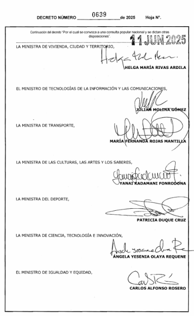 los ministros que firmaron decretazo consulta popular del gobierno gustavo petro.png los ministros que firmaron decretazo consulta popular del gobierno gustavo petro.png