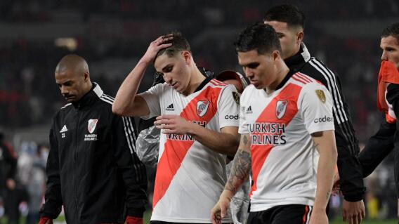 River quedó eliminado de la Copa Libertadores. River quedó eliminado de la Copa Libertadores.