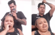 Hombre que se rapó la cabeza 