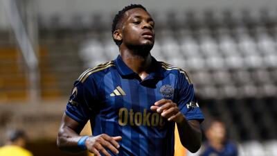 Jhon Durán, delantero del Fenerbahçe.