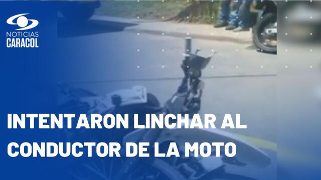 Tragedia en Medellín: mujer murió arrollada por una moto Tragedia en Medellín: mujer murió arrollada por una moto