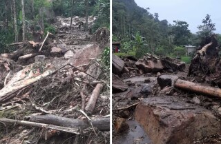 Deslizamiento de tierra Viotá