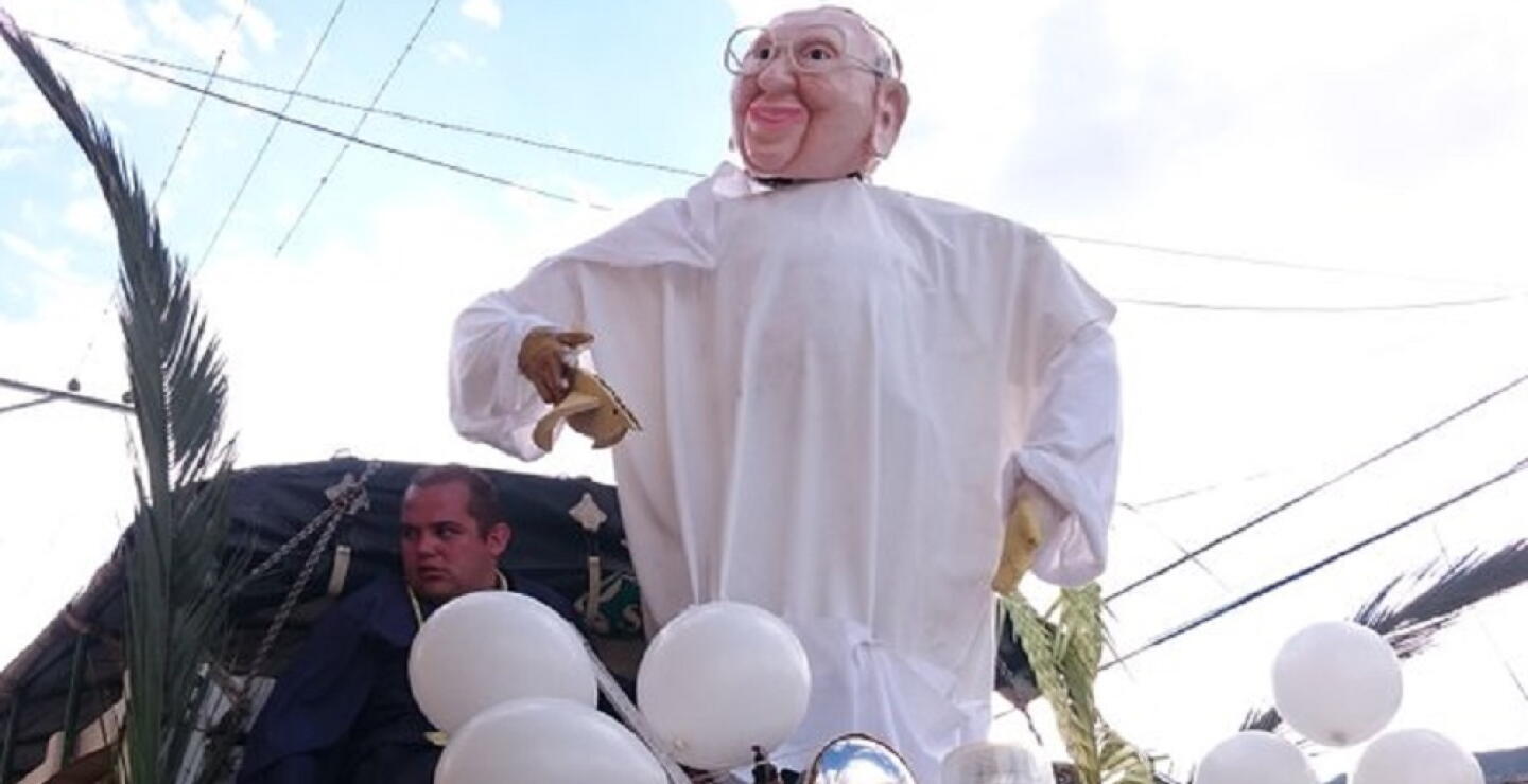 275902_Foto carrancio Papa Francisco @JimmyYesid