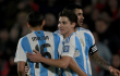 Julián Álvarez celebra su gol con la Selección Argentina contra Chile, por las Eliminatorias Sudamericanas