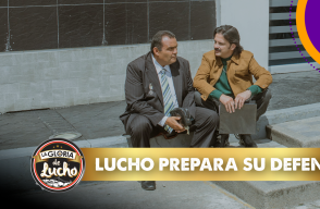 Lucho se alista para evitar que le quiten su puesto en La Gloria de Lucho.