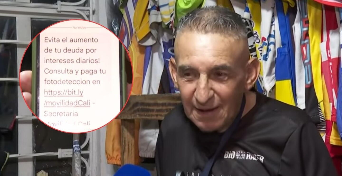 Adulto mayor denuncia millonarias multas de tránsito pese a no tener carro ni licencia en Bogotá