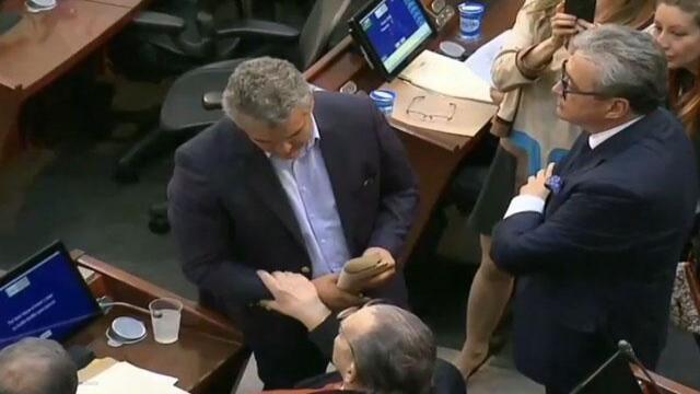 Roberto Gerlein le hizo el ‘guiño’ a Iván Duque