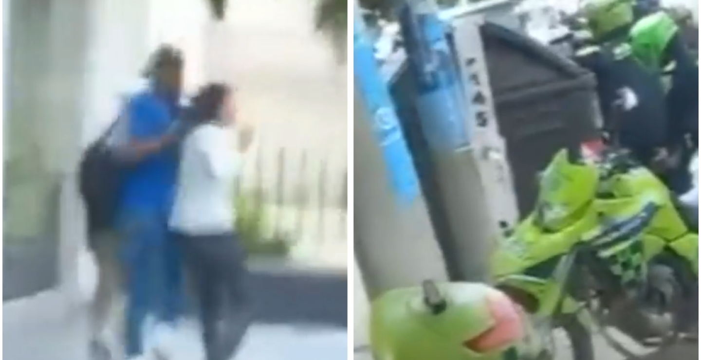 Balacera durante robo a banco en Santa Marta: tomaron como rehén a empleada para huir