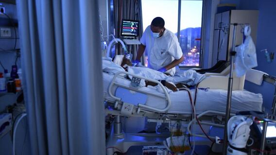 UCI-VIRUS-HOSPITAL-COVID-AFP UCI-VIRUS-HOSPITAL-COVID-AFP