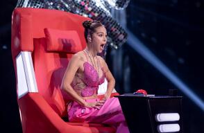 Greeicy Rendón en La Voz Kids 2024.