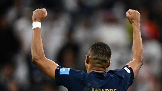 Kylian Mbappé, jugador de la selección de Francia Kylian Mbappé, jugador de la selección de Francia