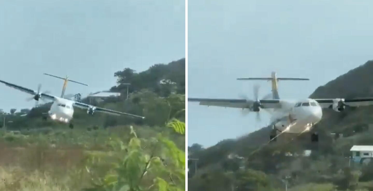 Video | Vuelo de Satena causo sustó a pasajeros por abortar aterrizaje por fuertes vientos