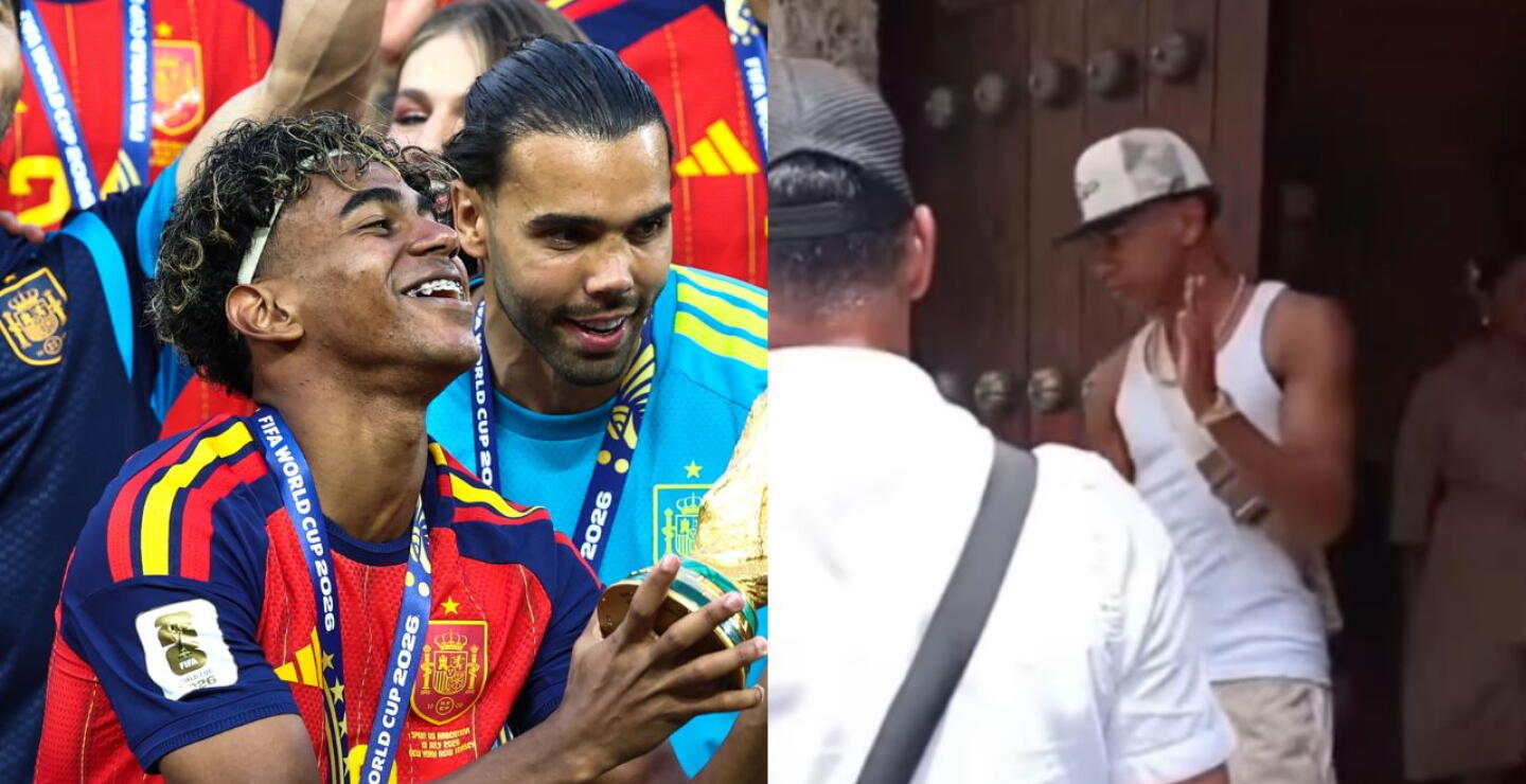 Lamine Yamal en Cartagena: el campeón del mundo pasa sus vacaciones en el centro histórico de la ciudad
