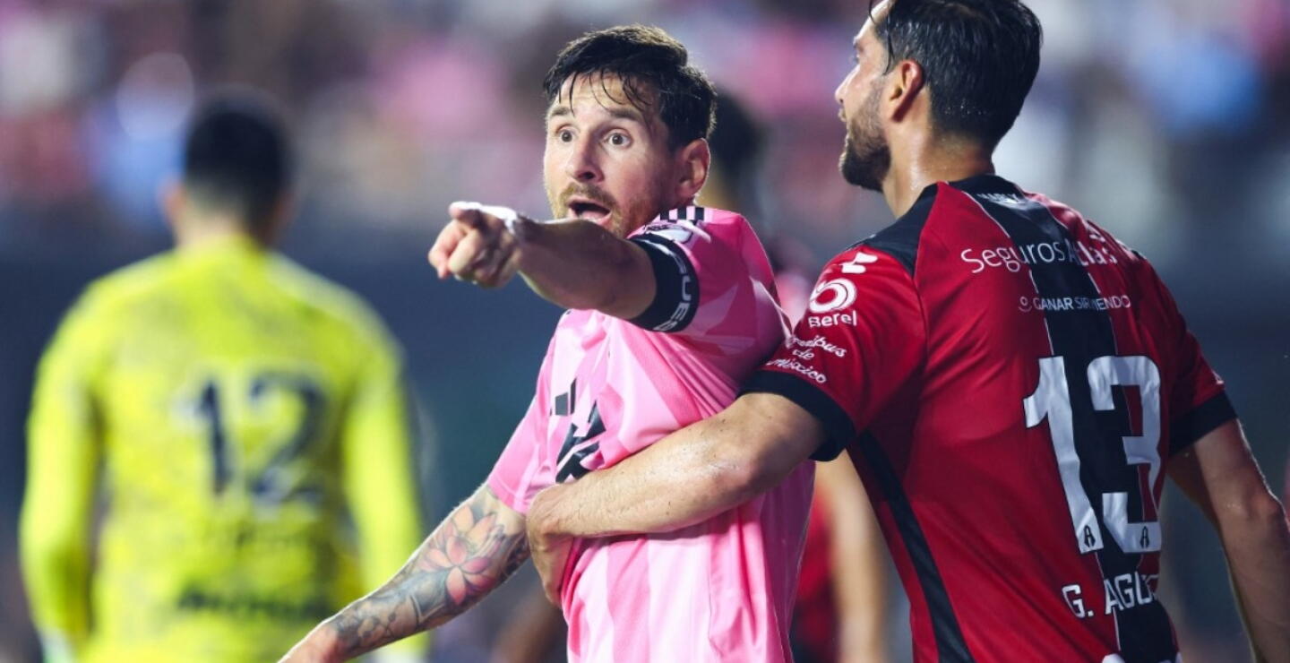 Inter Miami se impuso a Atlas en la primera fecha de la Leagues Cup. 