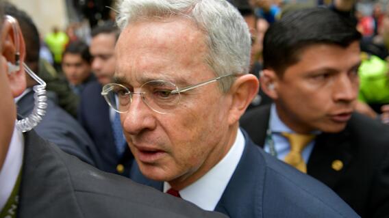 353432_Álvaro Uribe // Foto: AFP 353432_Álvaro Uribe // Foto: AFP