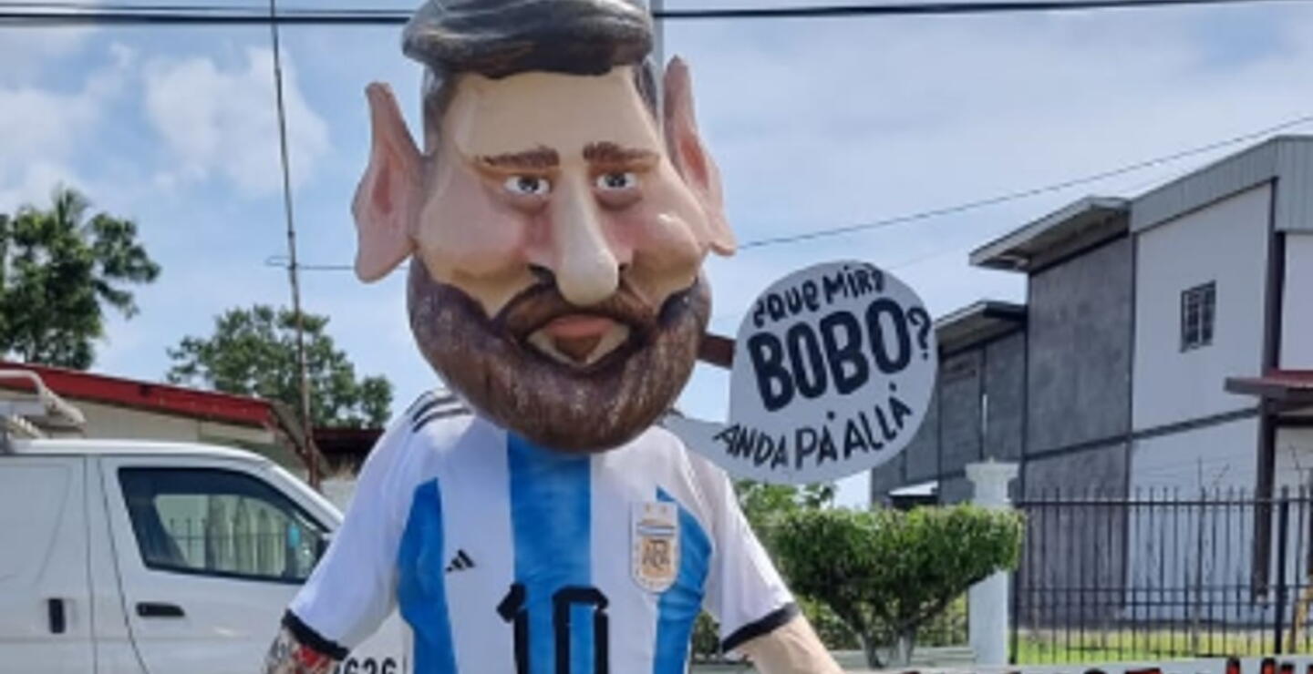 Muñeco año viejo Messi
