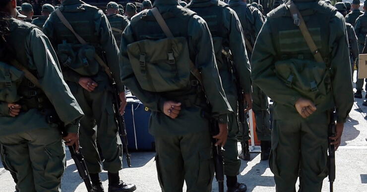 331742_BLU Radio, Guardia venezolana // Foto: AFP