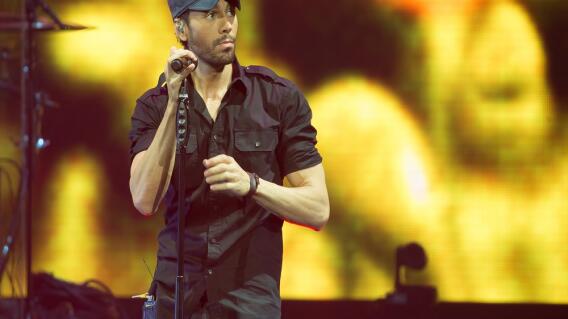 305962_BLU Radio. Enrique Iglesias / Foto: AFP.