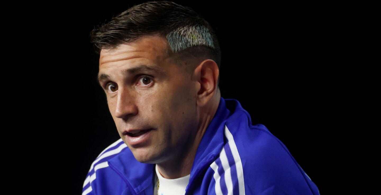 Emiliano 'Dibu' Martínez, arquero de la Selección Argentina.