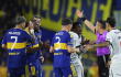 Carlos Andrés Gómez salió expulsado en Boca Juniors vs. Vasco da Gama en la Copa Sudamericana.