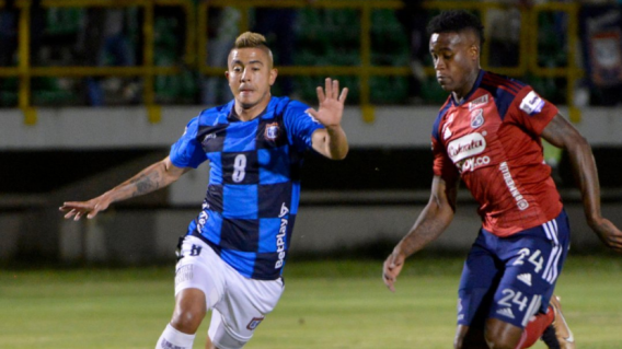 Boyacá Chicó y Medellín se enfrentaron en los cuadrangulares finales de la Liga I-2023.