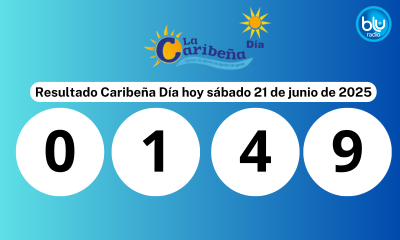 Resultado Caribeña Día hoy sábado 21 de junio de 2025 Resultado Caribeña Día hoy sábado 21 de junio de 2025