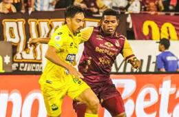 Tolima y Bucaramanga se enfrentaron en la segunda fecha del grupo B de cuadrangulares. 
