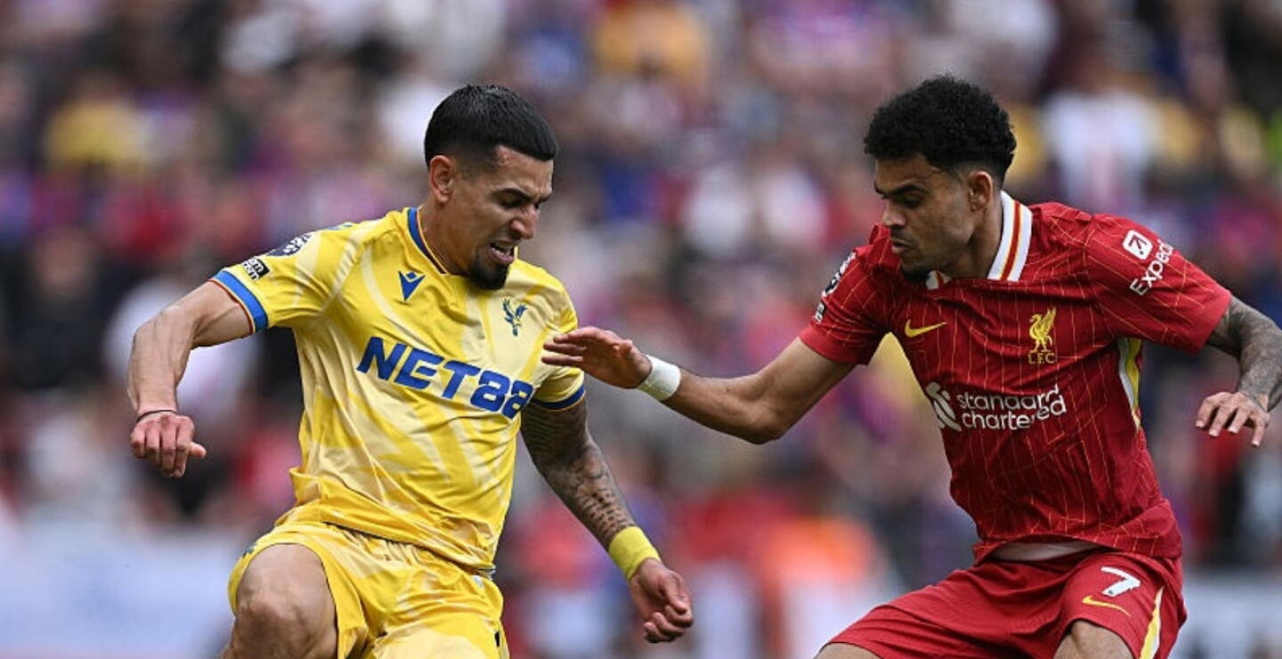 Luis Díaz y Daniel Muñoz grandes figuras en los títulos de Liverpool y Crystal Palace. 