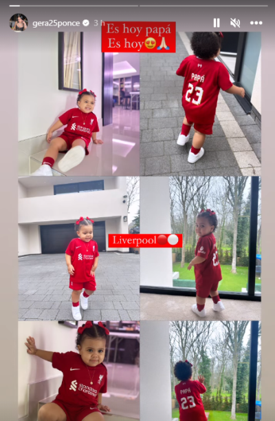 Esta fue la publicación en historias de Instagram que hizo Geraldín Ponce.