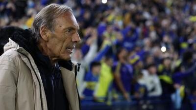Miguel Ángel Russo, director técnico de Boca Juniors.
