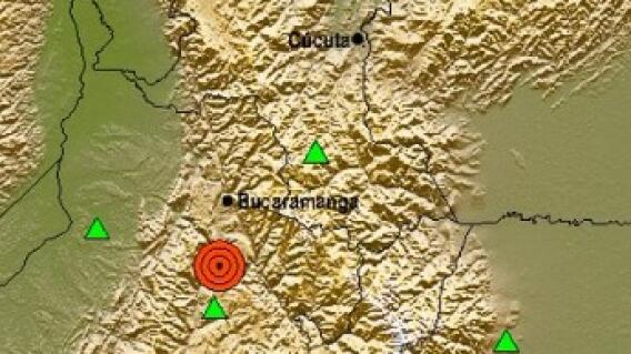 Sismo en Colombia el viernes 28 de junio Sismo en Colombia el viernes 28 de junio