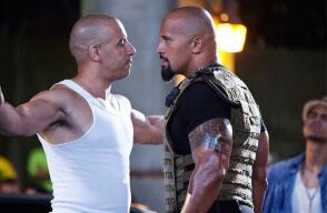 Dwayne Johnson y Vin Diesel Dwayne Johnson y Vin Diesel