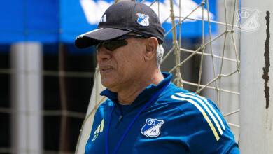 Hernán Torres en su paso por Millonarios. 