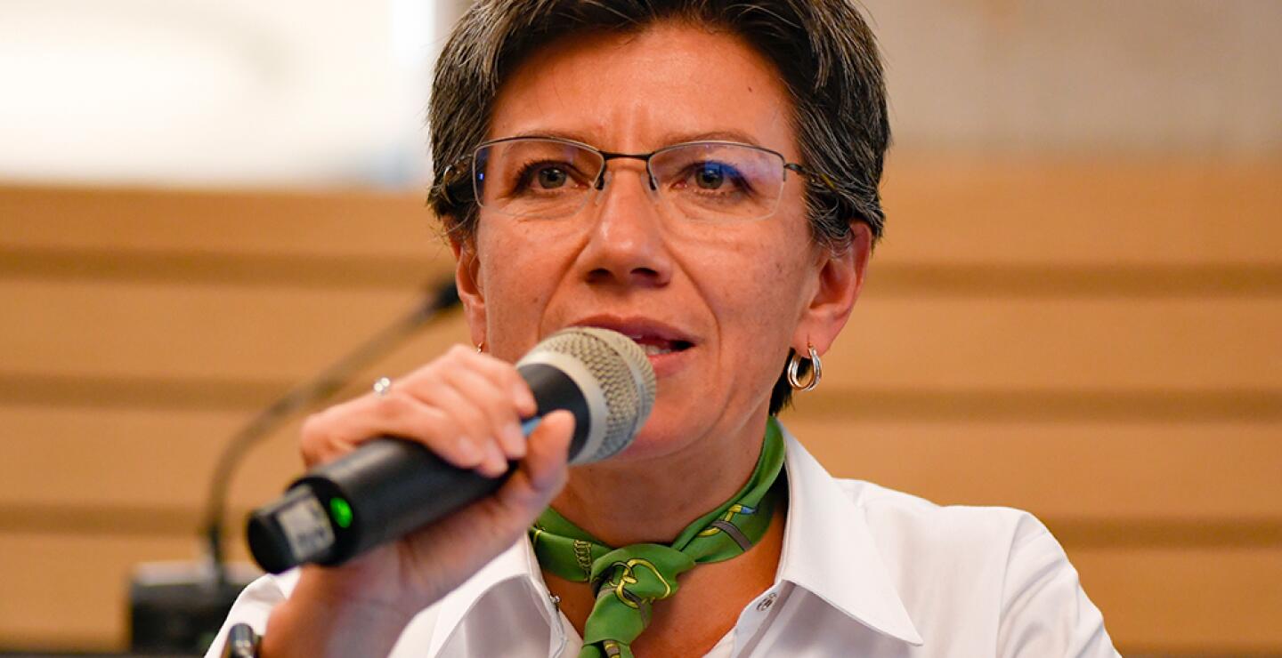 355001_Claudia López // Foto: AFP