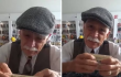 Reacción de abuelito se hace viral