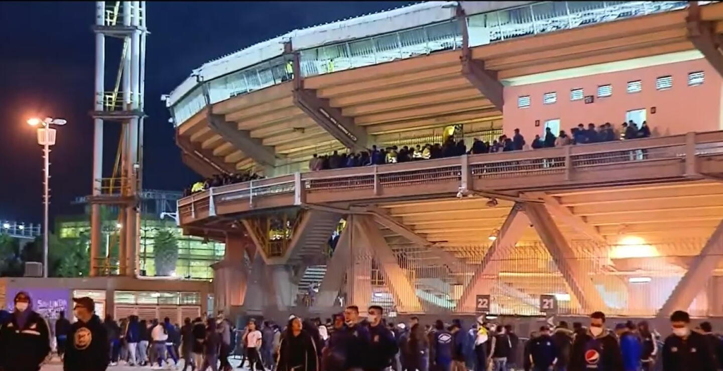 ¿Más aforo del permitido? Así se veía El Campín durante partido Millonarios vs. Águilas Doradas