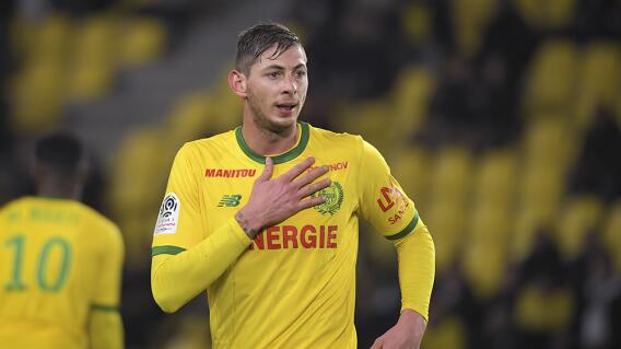 325394_Blu Radio. Emiliano Sala. Foto: AFP 325394_Blu Radio. Emiliano Sala. Foto: AFP