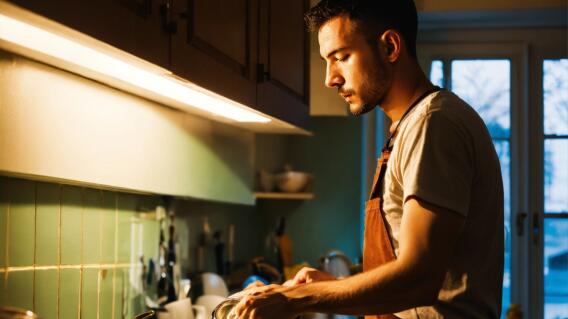 Cuatro tips para desengrasar las paredes de tu cocina de forma natural Cuatro tips para desengrasar las paredes de tu cocina de forma natural