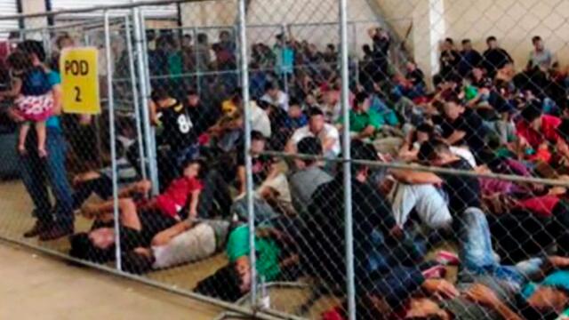 Sin duchas ni comida caliente y niños solos: denuncian centros de migrantes en Texas