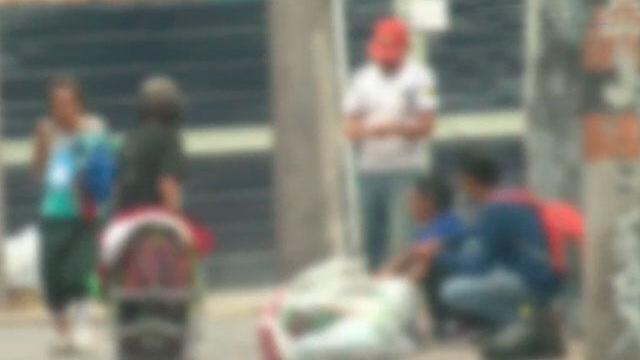 ¿Nuevo Bronx en Bogotá? Habitantes de la calle se tomaron esta parte de la Caracas