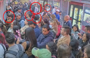 Ladrones capturados en cámaras de Transmilenio