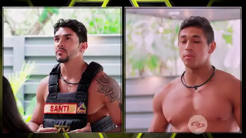 Santi y Marlon tienen un enfrentamiento.