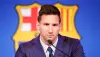 Lionel Messi of Barcelona Press Conference